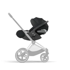Poussette duo beezy 4 compacte dune grey avec siège auto cloud g i-size