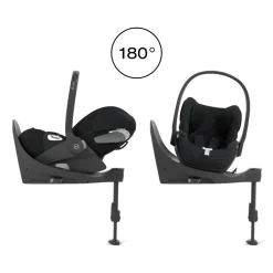 Poussette duo beezy 4 compacte dune grey avec siège auto cloud g i-size