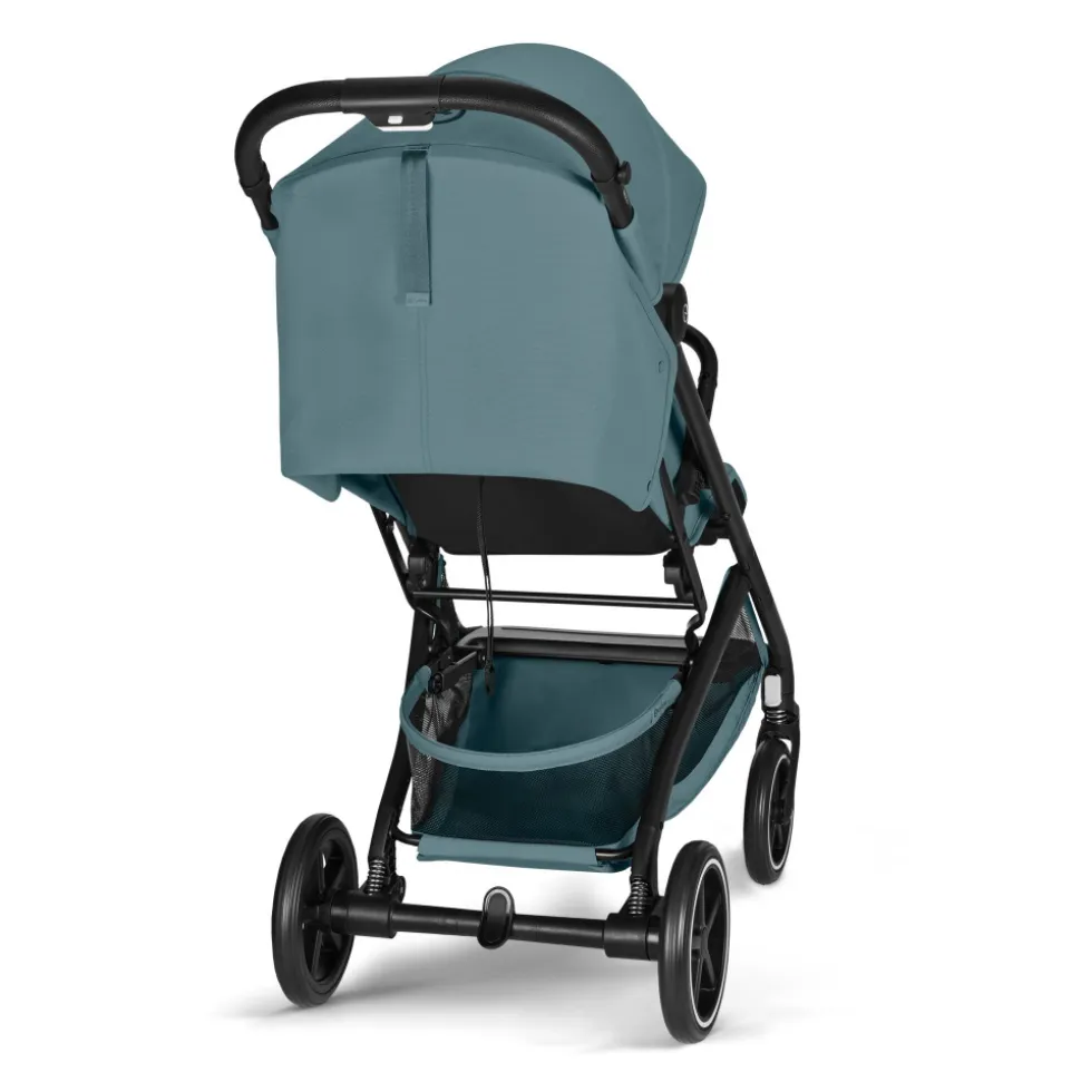 Poussette duo beezy 4 compacte stormy blue avec siège auto cloud g i-size