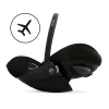 Poussette duo beezy 4 compacte magic black avec siège auto cloud g3 i-size tissu plus
