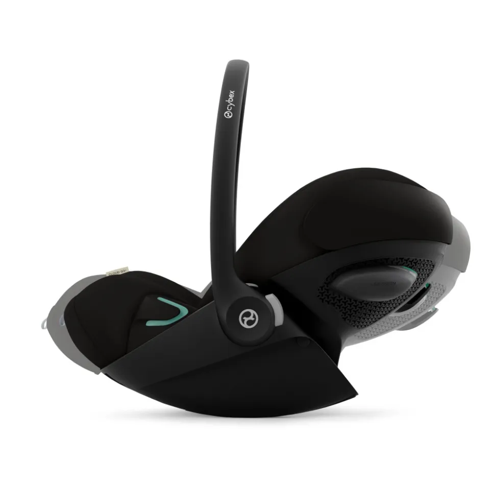 Poussette duo beezy 4 compacte magic black avec siège auto cloud g3 i-size tissu plus