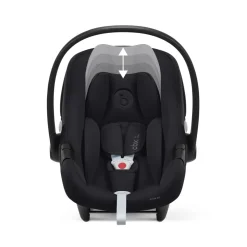 Poussette duo beezy 4 compacte chocolate brown avec siège auto aton b2 i-size