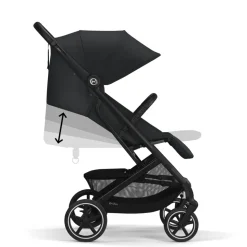 Poussette duo beezy 3 magic black + cloud t i-size