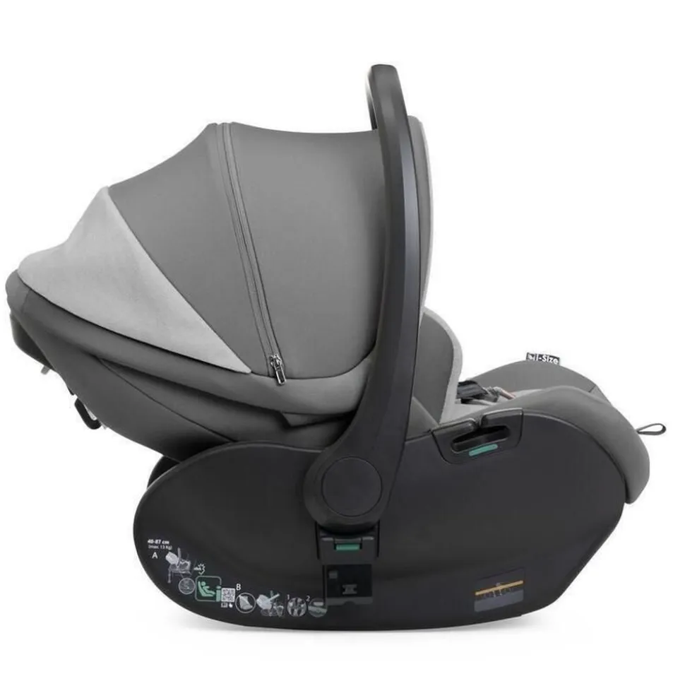 Poussette duo bellagio 2 + siège auto first seat recline i-size lunar rock