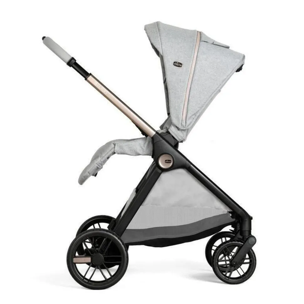 Poussette duo bellagio 2 + siège auto first seat recline i-size lunar rock