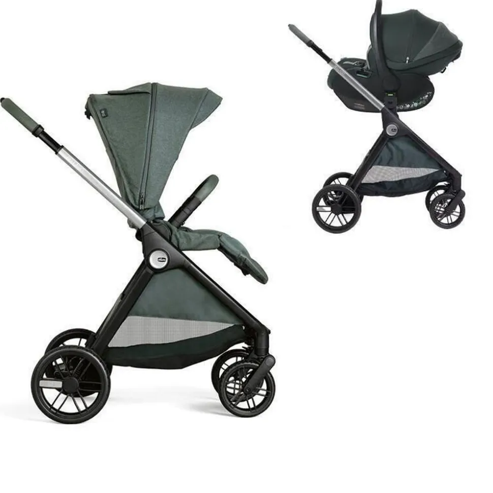 Poussette duo bellagio 2 + siège auto first seat recline i-size fir tree