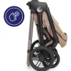 Poussette duo belllagio 2 black satin + siège auto kory essential
