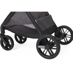 Poussette duo belllagio 2 black satin + siège auto kory essential