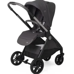 Poussette duo belllagio 2 black satin + siège auto kory essential