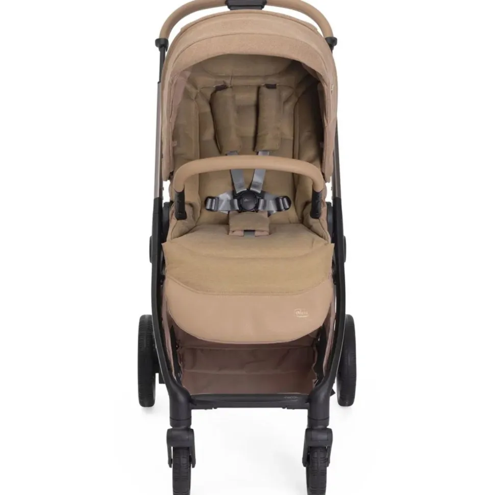 Poussette duo belllagio 2 caramel + siège auto kory essential