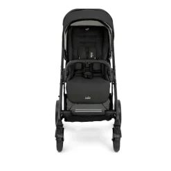 Poussette duo chrome + nacelle chrome shale noir