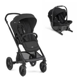 Poussette duo chrome 2 raven + siège auto sprint eclipse