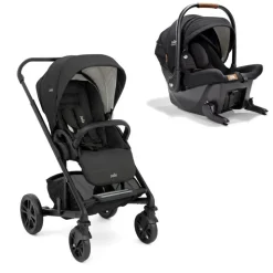 Poussette duo chrome shale + siège auto sprint eclipse noir