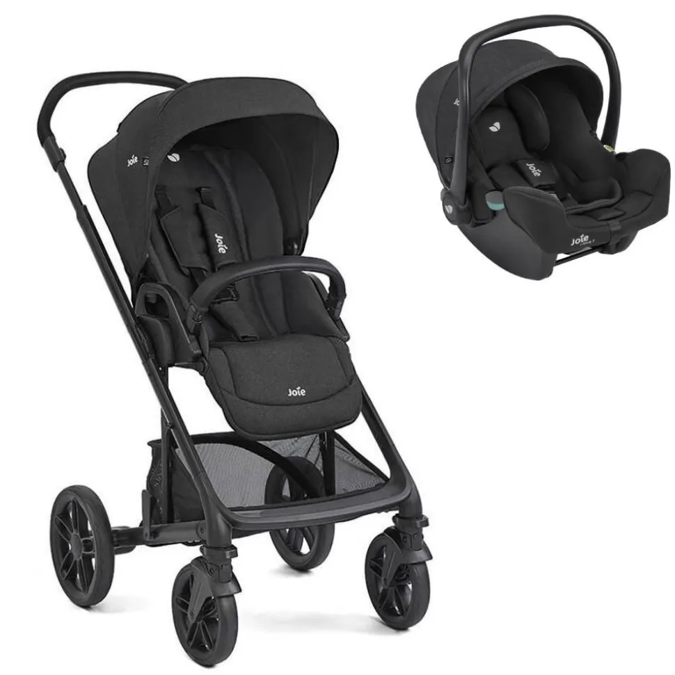 Poussette duo chrome 2 + siège auto i-snug 2 raven
