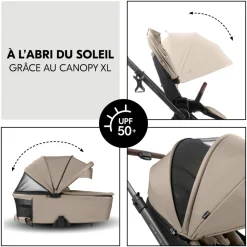 Poussette duo comfort n care air set mocha