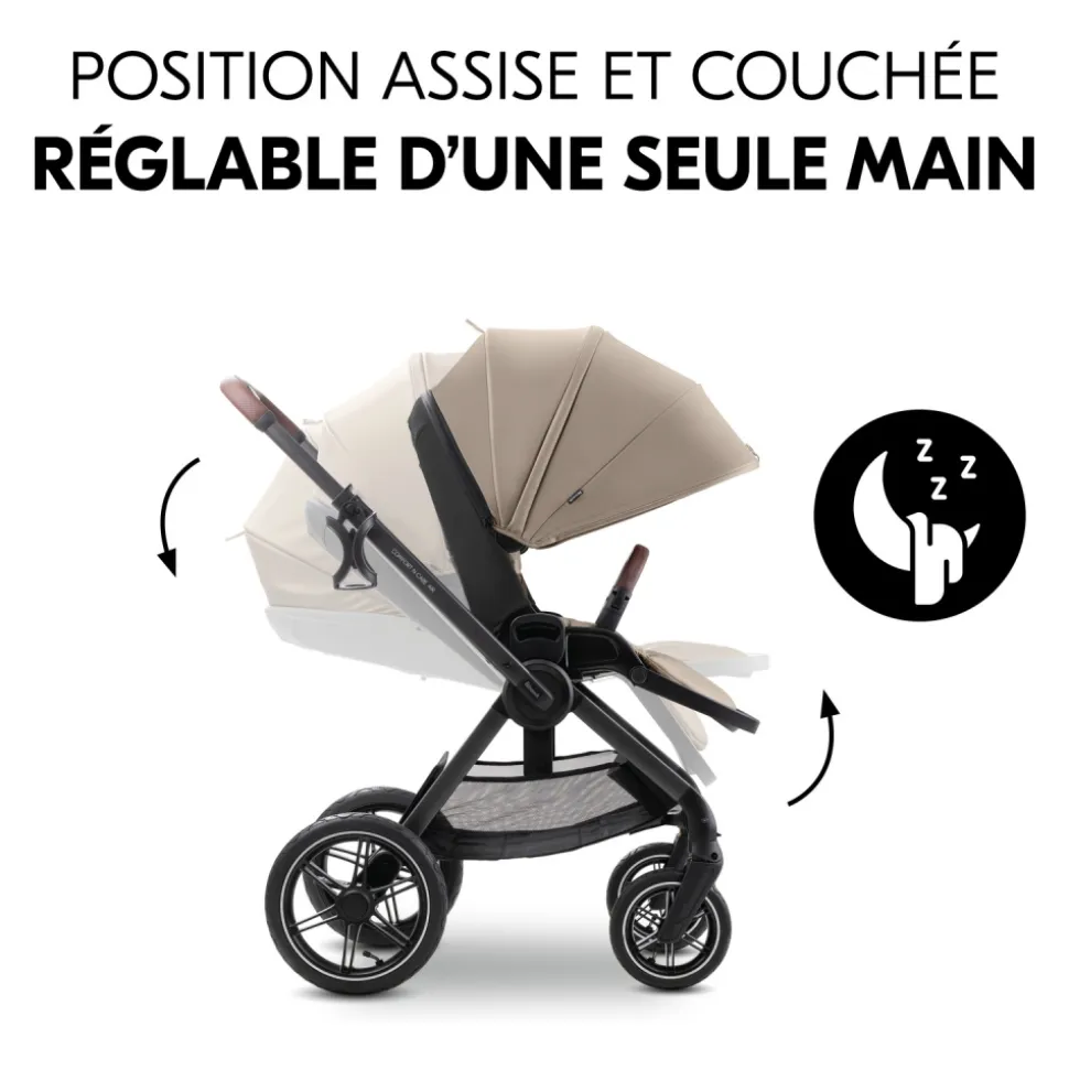 Poussette duo comfort n care air set mocha