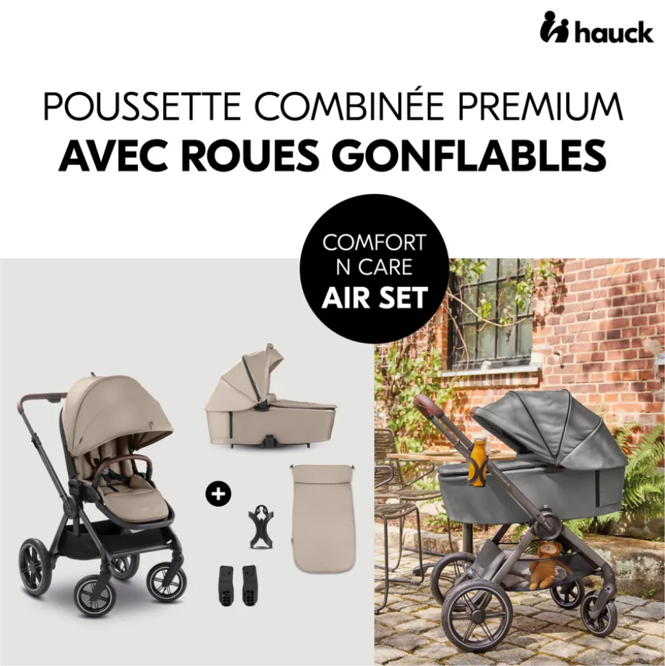 Poussette duo comfort n care air set mocha