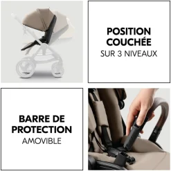 Poussette duo comfort n care air set mocha