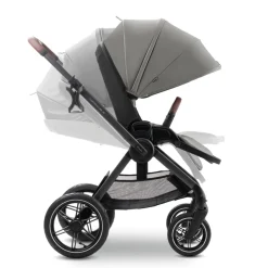 Poussette duo comfort n care air set dark grey