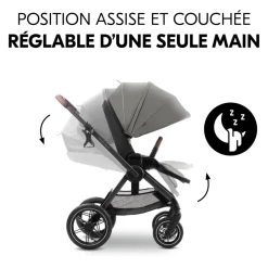 Poussette duo comfort n care air set dark grey