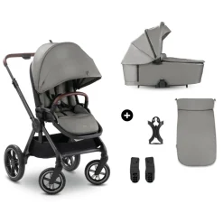 Poussette duo comfort n care air set dark grey