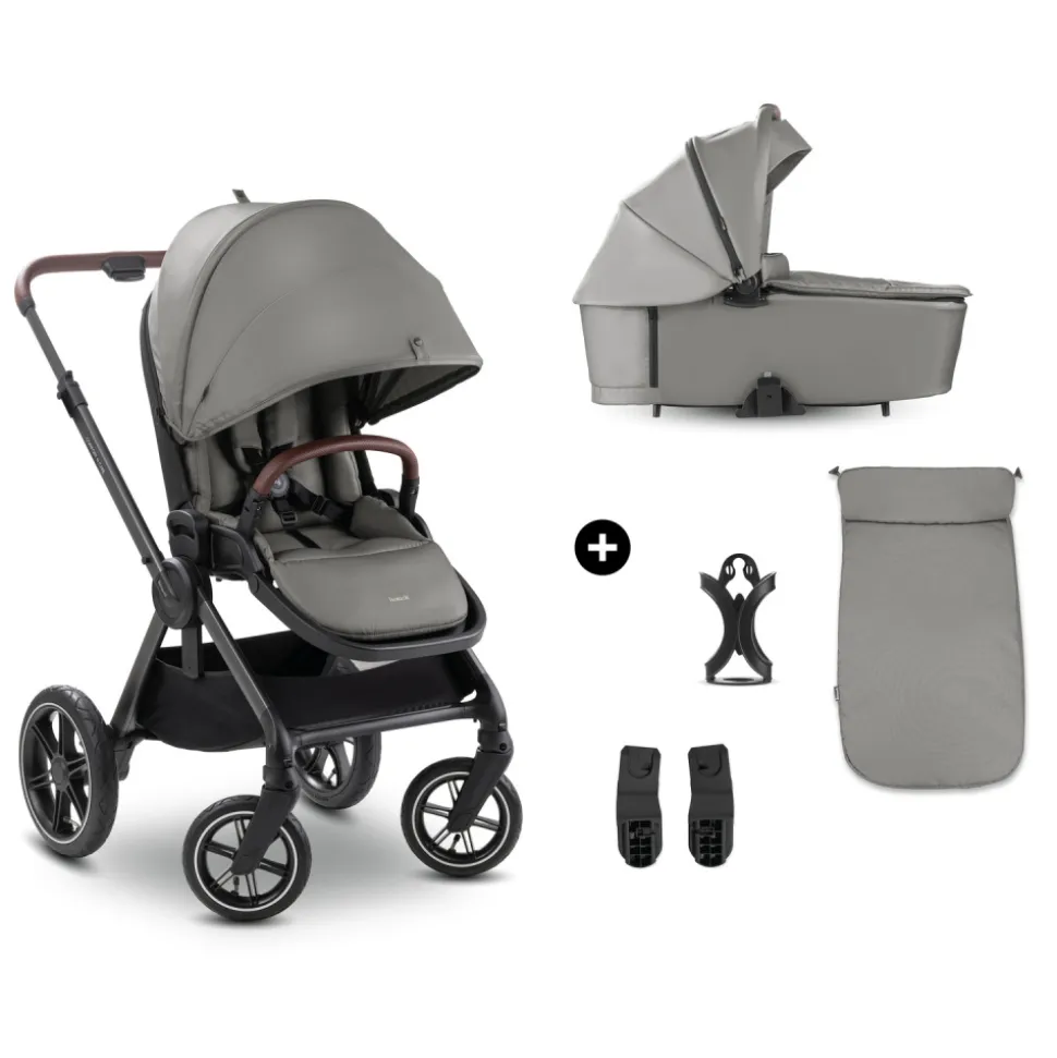 Poussette duo comfort n care air set dark grey