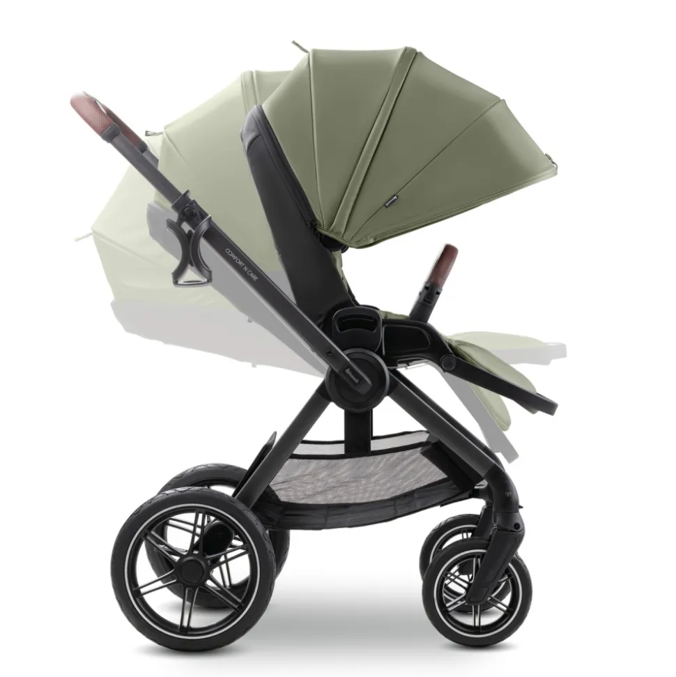Poussette duo comfort n care set olive