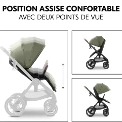 Poussette duo comfort n care set olive