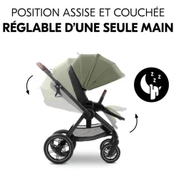 Poussette duo comfort n care set olive