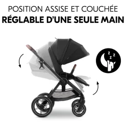 Poussette duo comfort n care set black
