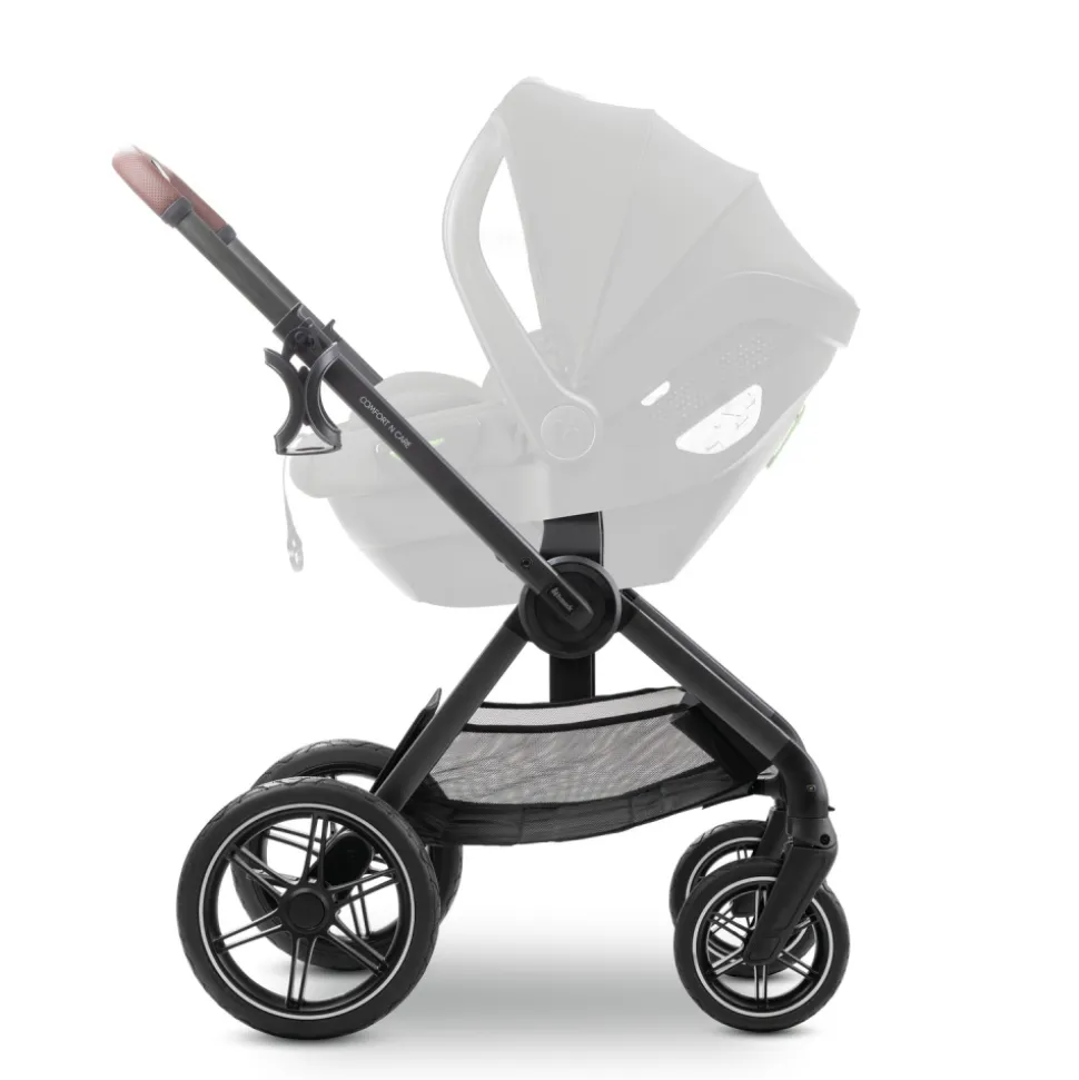 Poussette duo comfort n care set black