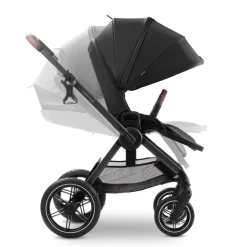 Poussette duo comfort n care set black