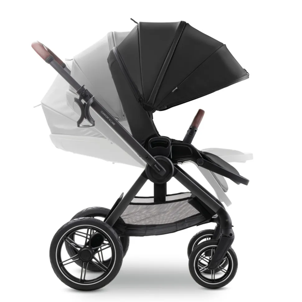 Poussette duo comfort n care set black