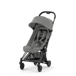 Poussette duo coya mirage grey châssis matt black + cloud t i-size