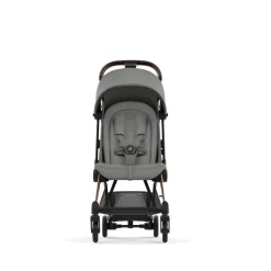 Poussette duo coya mirage grey châssis rosegold + cloud t i-size