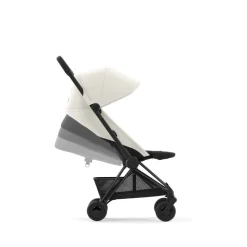 Poussette duo coya off white châssis matt black + cloud t i-size