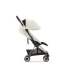Poussette duo coya off white châssis rosegold + cloud t i-size