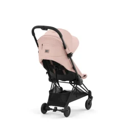 Poussette duo coya peach pink châssis matt black + cloud t i-size