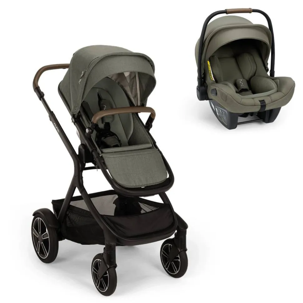 Poussette duo demi next + siège auto pipa next pine
