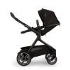 Poussette duo demi next + siège auto arra flex caviar