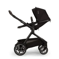 Poussette duo demi next + siège auto arra flex caviar