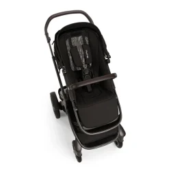 Poussette duo demi next + siège auto arra flex caviar