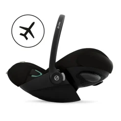 Poussette duo eezy s twist+ 2 pivotante magic black avec siège auto cloud g3 i-size tissu plus