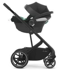 Poussette duo e-gazelle s almond beige + siège auto aton b2 i-size
