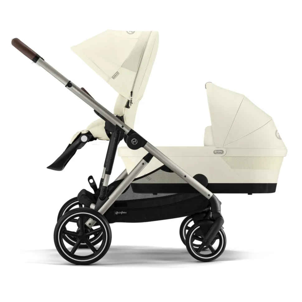 Poussette duo e-gazelle s seashell beige + nacelle s
