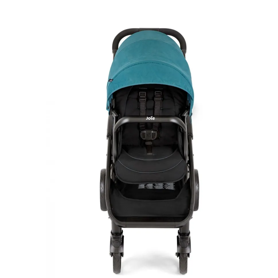 Poussette duo evalite double capri bleu + siège auto i-gemm 3 shale noir