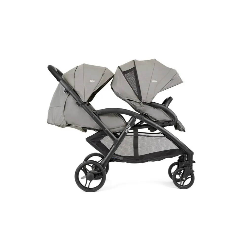 Poussette duo evalite double pebble + siège auto i-gemm 3 raven