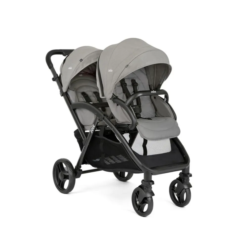 Poussette duo evalite double pebble + siège auto i-gemm 3 raven