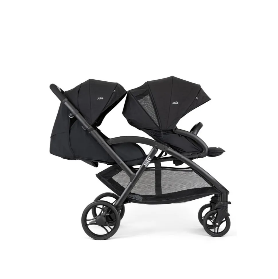 Poussette duo evalite double shale + siège auto i-gemm 3 raven
