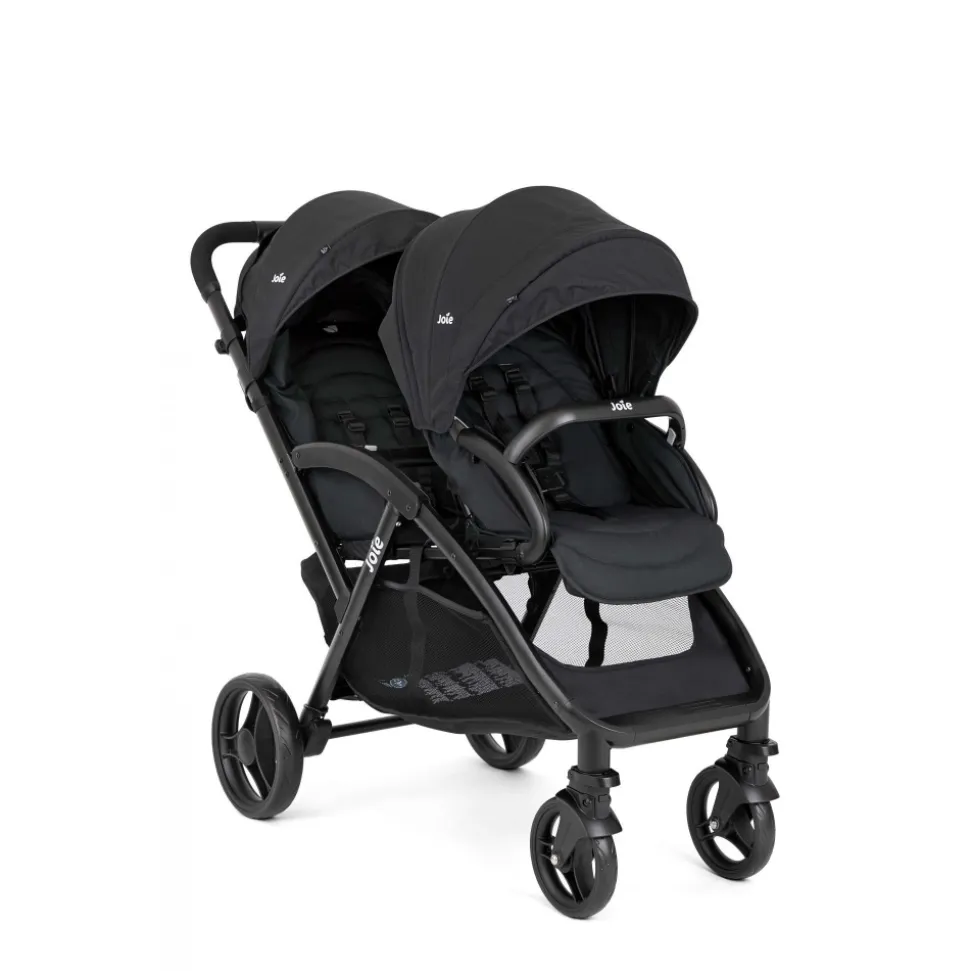 Poussette duo evalite double + siège auto i-snug 2 shale noir